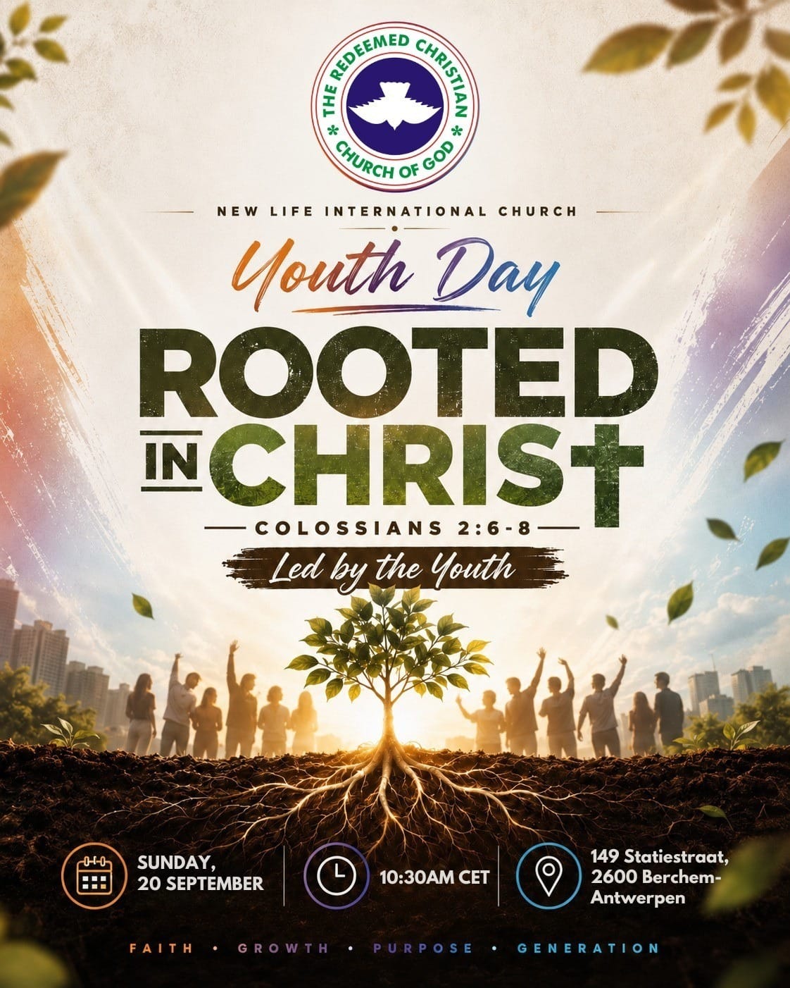 Flyer for Parish Youth Day