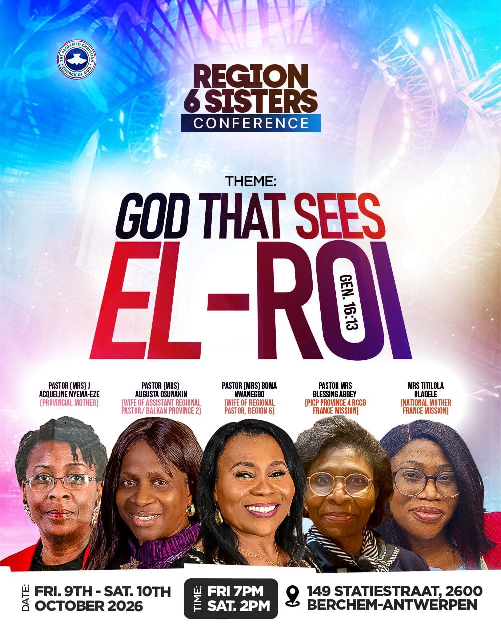 Flyer for Region 6 Sisters Conference